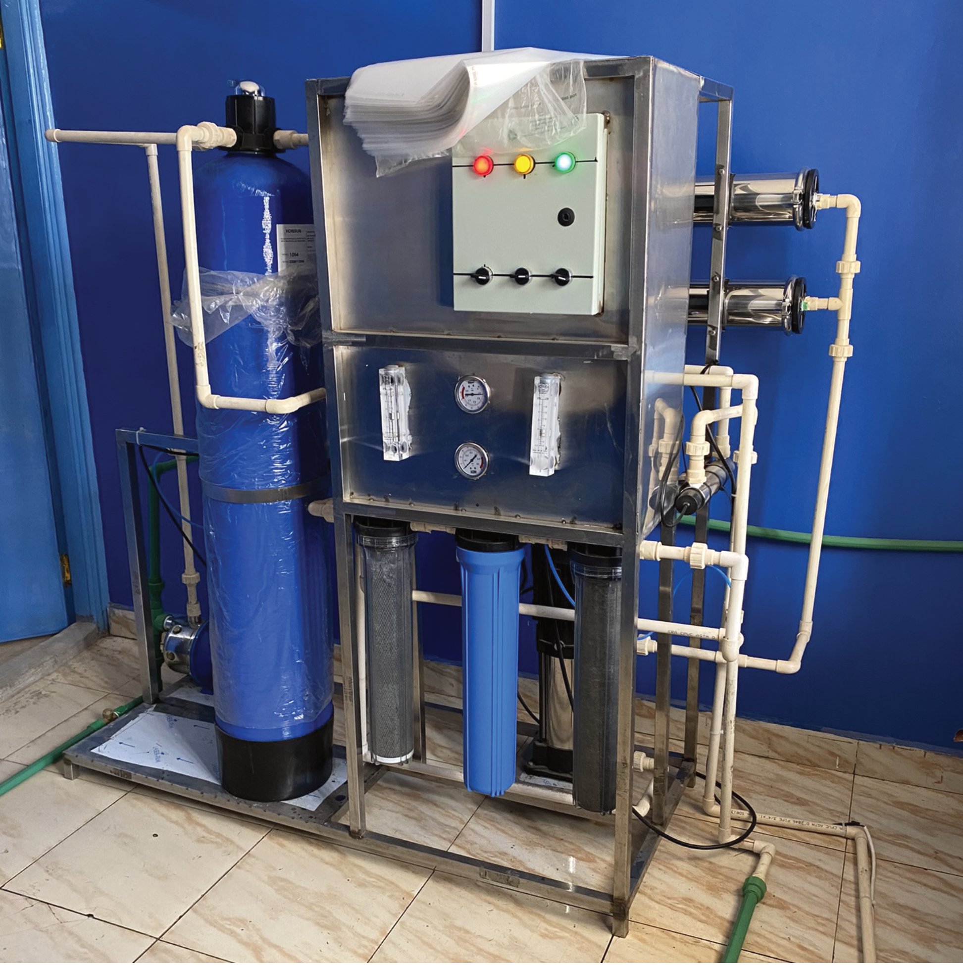 water purification plant